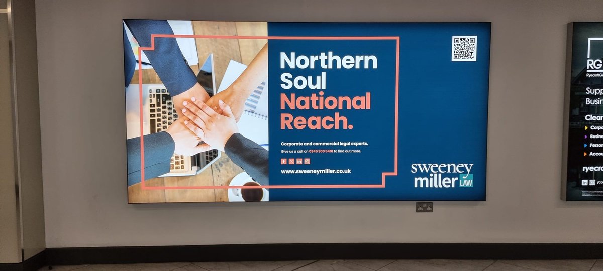 ✈ We are excited to unveil our brand new <a href="/NCLairport/">Newcastle International Airport</a> advert in the departures corridor.

You won't miss it if you're going on holiday soon or travelling for business!

#northernsoulnationalreach
#airportadvertising
#newcastleairport