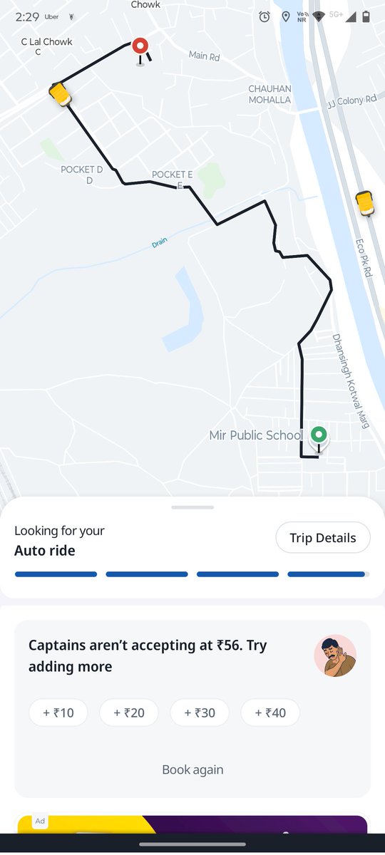 Soulfull007's tweet photo. @rapidobikeapp Auto waiting time is infinity, worst Service https://t.co/IevS8QvDcW