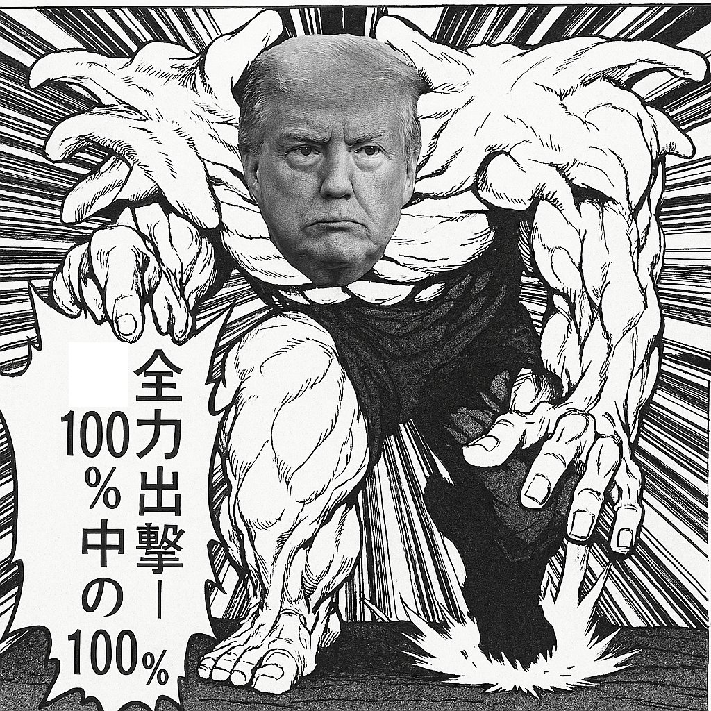 saker1988's tweet photo. 最近のトランプ大統領の個人的な印象 https://t.co/Z4w0prIN5E