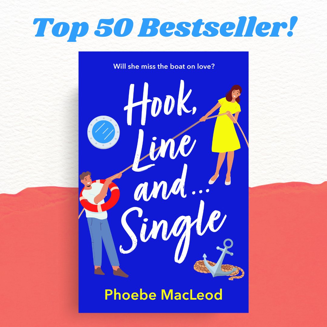 Boldwood Books (@boldwoodbooks) on Twitter photo ✨ TOP 50 BESTSELLER ✨
Congratulations to <a href="/macleod_phoebe/">Phoebe MacLeod</a>! 🎉 We're delighted to see #HookLineandSingle in the top 50 of the Top 100 Kindle UK Bestsellers chart! 🎉
Grab your copy here! mybook.to/hooklinesingle ✨ TOP 50 BESTSELLER ✨
Congratulations to <a href="/macleod_phoebe/">Phoebe MacLeod</a>! 🎉 We're delighted to see #HookLineandSingle in the top 50 of the Top 100 Kindle UK Bestsellers chart! 🎉
Grab your copy here! mybook.to/hooklinesingle