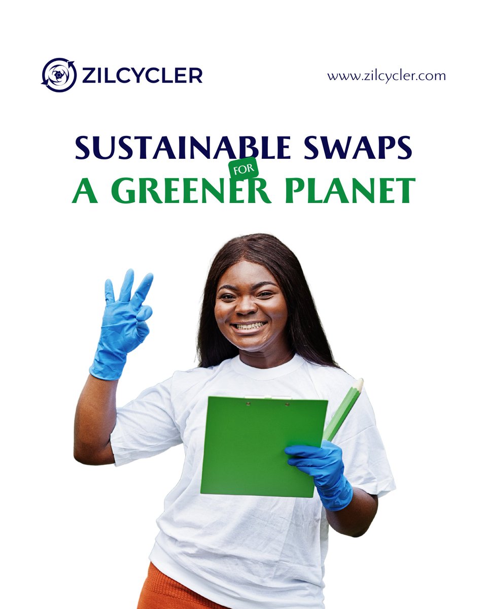 zilcycler's tweet photo. In our little ways, opting for sustainable options is the best way to help contribute to the healthiness of our planet. Make a sustainable swap today!
#ecoproduct #Sustainability #DisposeProperly #Recycle #RecyclingCompany #Zilycler https://t.co/uV24SSonTB