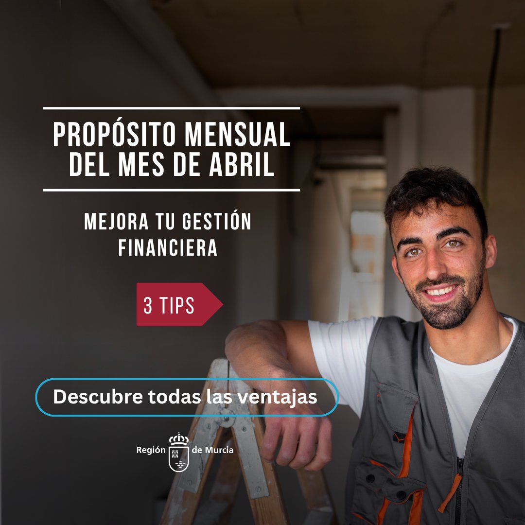 AutonomosRM's tweet photo. 🌟 Abril: Mejora tu Gestión Financiera 🌟

💪 Propósito de Abril: ¡Toma el control de tus finanzas! Este mes es la oportunidad perfecta para revisar y optimizar tu situación financiera. Aquí te dejamos algunas estrategias clave para lograrlo: https://t.co/8Wpv0eBljB