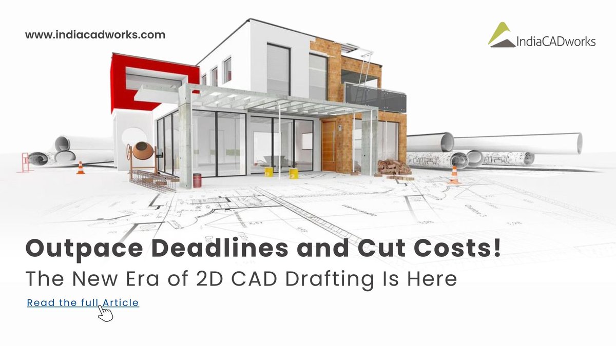 IndiaCADworks's tweet photo. Innovation in 2D Drafting Services: The New Era is Here

Check out the full article here: https://t.co/2tYTVaJcEr

#2DCAD #CADDrafting #EngineeringEfficiency #BIMintegration https://t.co/Z9CfzbPHPS