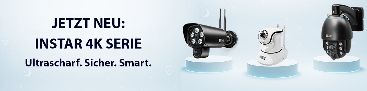 INSTAR_DE's tweet photo. Sicherheit in 4K-Auflösung! 🔍
Die neue INSTAR 4K-Serie ist da: • Ultra-HD Qualität • 5x Zoom • KI-Personenerkennung • Für drinnen &amp; draußen

🔥 JETZT 10% SPAREN mit Code: 4K2025
👉 https://t.co/ruMy7ZmA30

#Sicherheit #4KKamera #SmartHome #INSTAR #Überwachungskamera https://t.co/OznOd5aNiG