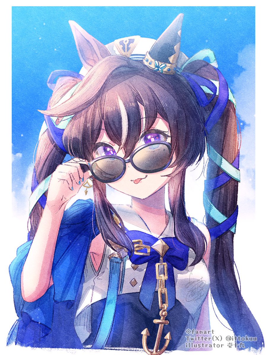 ウマ娘「ヴィブロス再掲 #ウマ娘 」|壱十九 / illustratorのイラスト