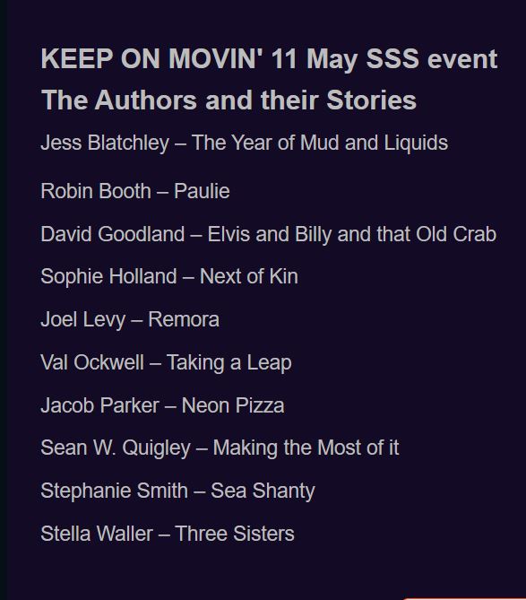 Stroud Short Stories (@stroudstories) on Twitter photo BIG CONGRATULATIONS to the ten #Gloucs writers who will read at our 11 May <a href="/StroudStories/">Stroud Short Stories</a> event on the theme of journeys KEEP ON MOVIN'. <a href="/BoothRoom/">Robin Booth</a> <a href="/Litany51/">Val Ockwell</a> <a href="/seanquigley101/">Sean W. Quigley</a> <a href="/davidagoodland/">David NHS. THE BIG STEAL.</a>
More info -stroudshortstories.blogspot.com
Tickets on sale from Friday - cotswoldplayhouse.co.uk/whats-on BIG CONGRATULATIONS to the ten #Gloucs writers who will read at our 11 May <a href="/StroudStories/">Stroud Short Stories</a> event on the theme of journeys KEEP ON MOVIN'. <a href="/BoothRoom/">Robin Booth</a> <a href="/Litany51/">Val Ockwell</a> <a href="/seanquigley101/">Sean W. Quigley</a> <a href="/davidagoodland/">David NHS. THE BIG STEAL.</a>
More info -stroudshortstories.blogspot.com
Tickets on sale from Friday - cotswoldplayhouse.co.uk/whats-on