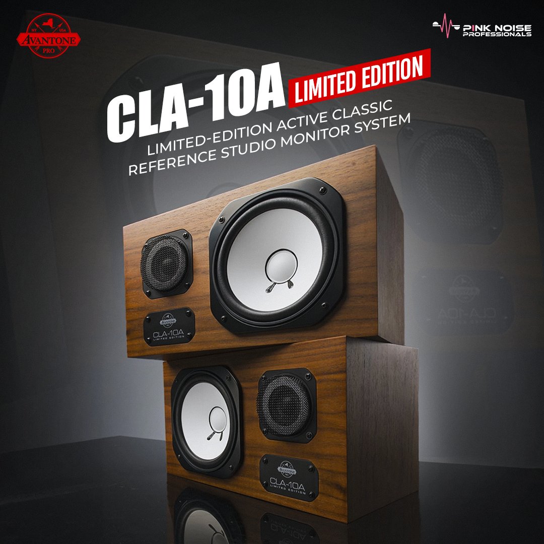 Pinknoisepro's tweet photo. Hear your mix the way it’s meant to be. 🎧✨
The Avantone CLA-10A Limited Edition is all about classic sound with a modern touch. Perfect for serious studio work and vintage lovers alike! 🎶🔥
#musicproducer #musicproduction #microphone #avantonepro #mixcube #pinknoise https://t.co/QGJGUe2BXm