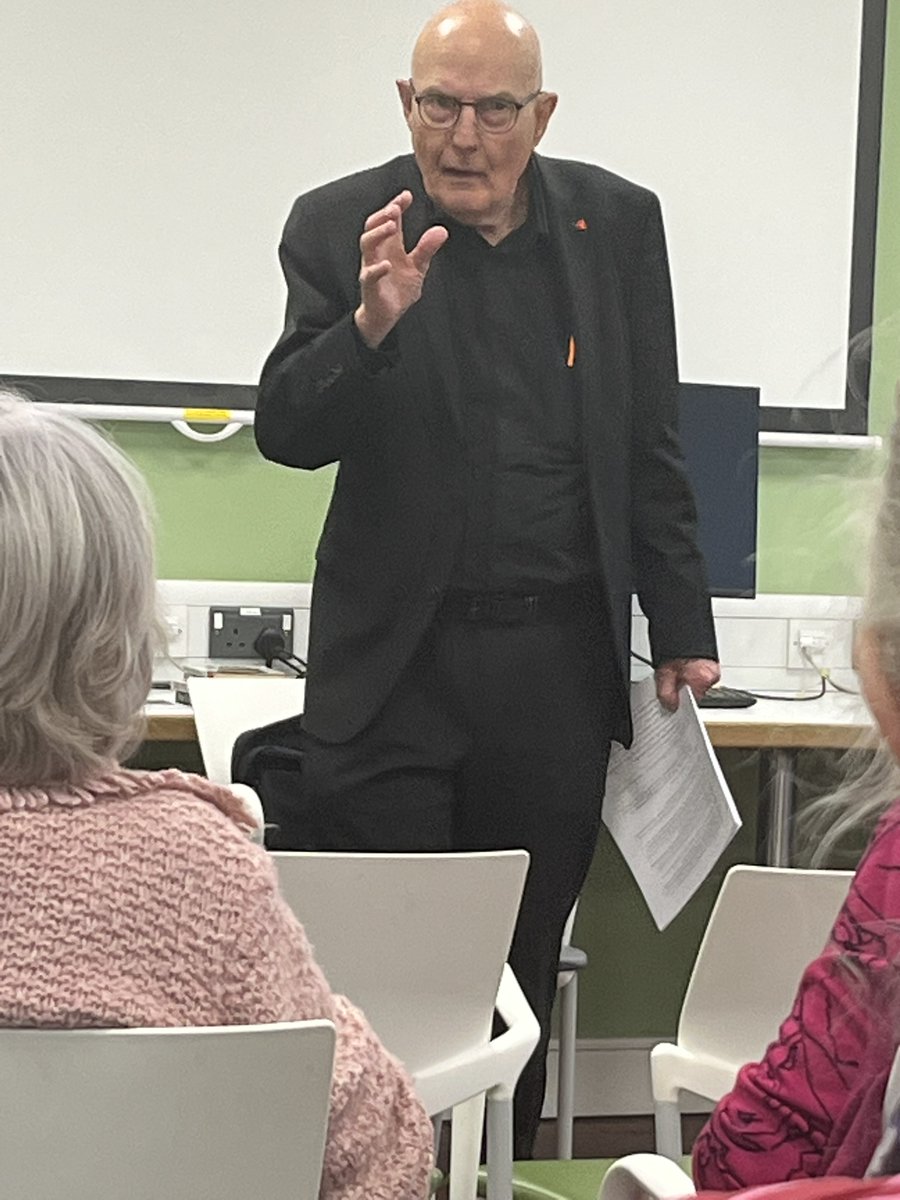 Peter Finch talks The Literary Business at Rhiwbina Library last night. Watch for the book from Parthian this October