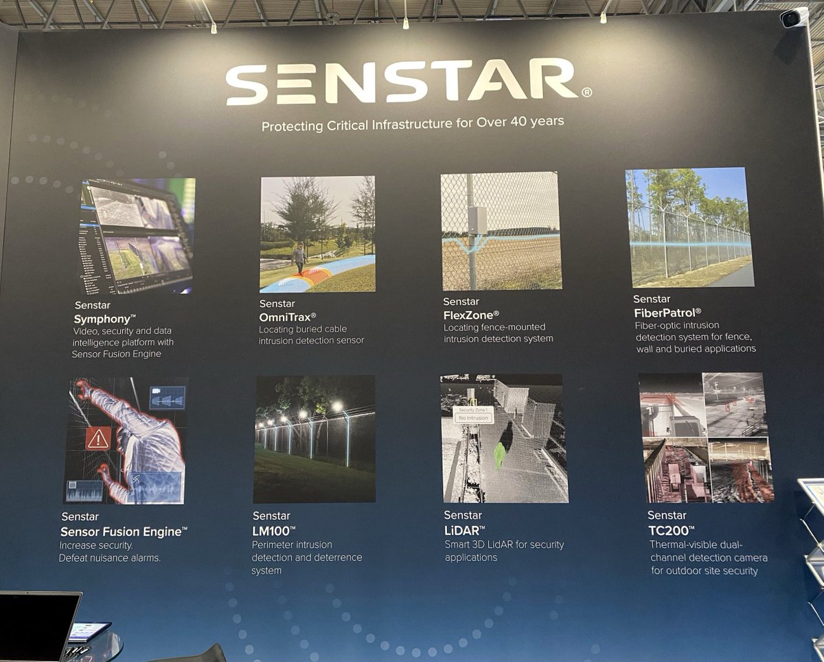 SenstarCorp's tweet image. Senstar’s new booth design is a real showstopper at #TheSecurityEvent — built to highlight the best in perimeter protection and #SecuritySolutions.
Come see it for yourself at Stand 5/D100 — and chat with our team while you’re at it!

#Senstar #TSE2025
