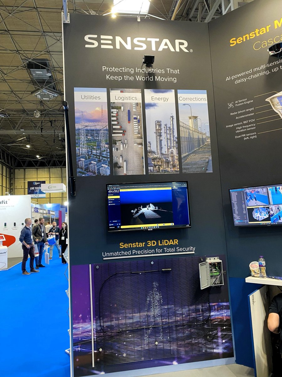 SenstarCorp's tweet image. Senstar’s new booth design is a real showstopper at #TheSecurityEvent — built to highlight the best in perimeter protection and #SecuritySolutions.
Come see it for yourself at Stand 5/D100 — and chat with our team while you’re at it!

#Senstar #TSE2025