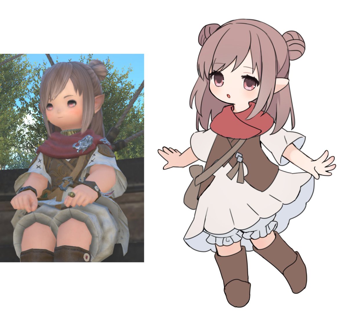 少し前からFF14を始めました。楽しいけど難しい！何も分かりません。