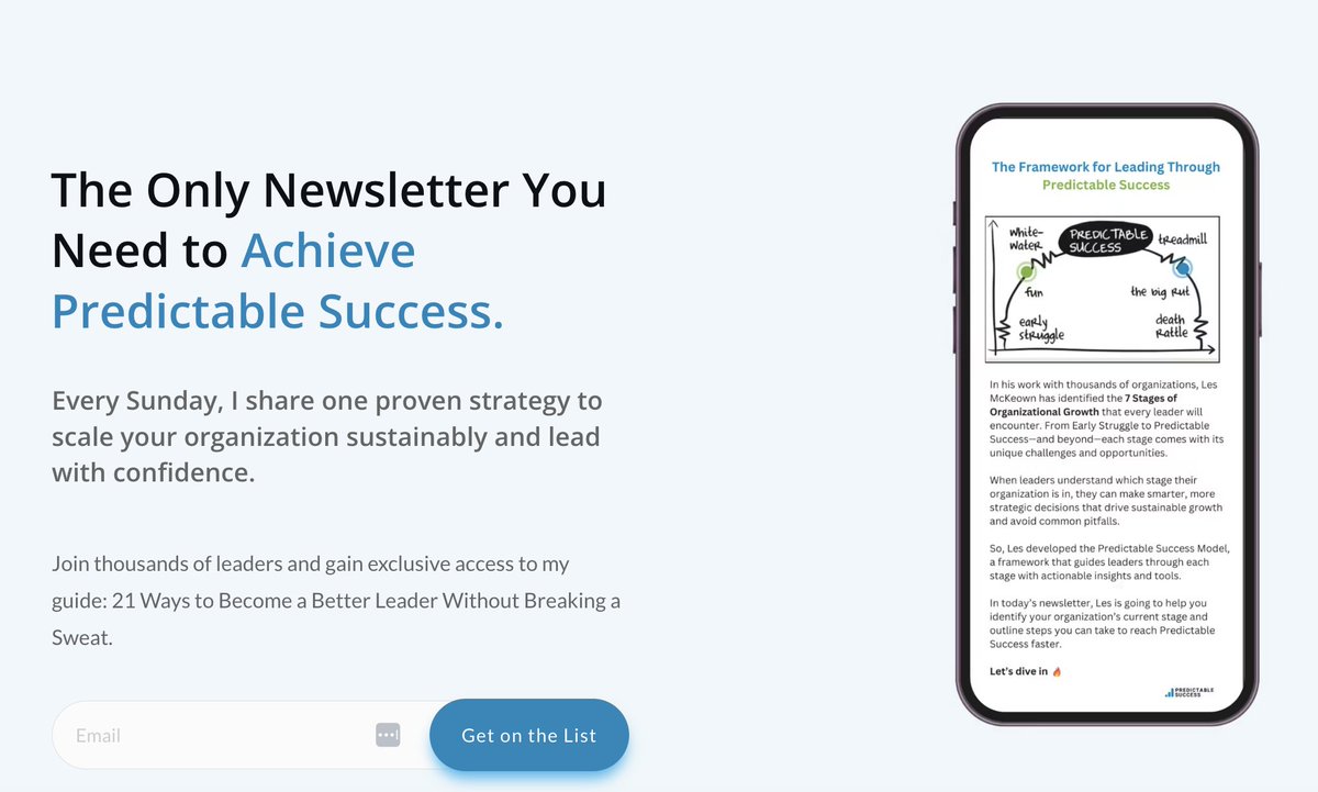 Predictable Success tweet media