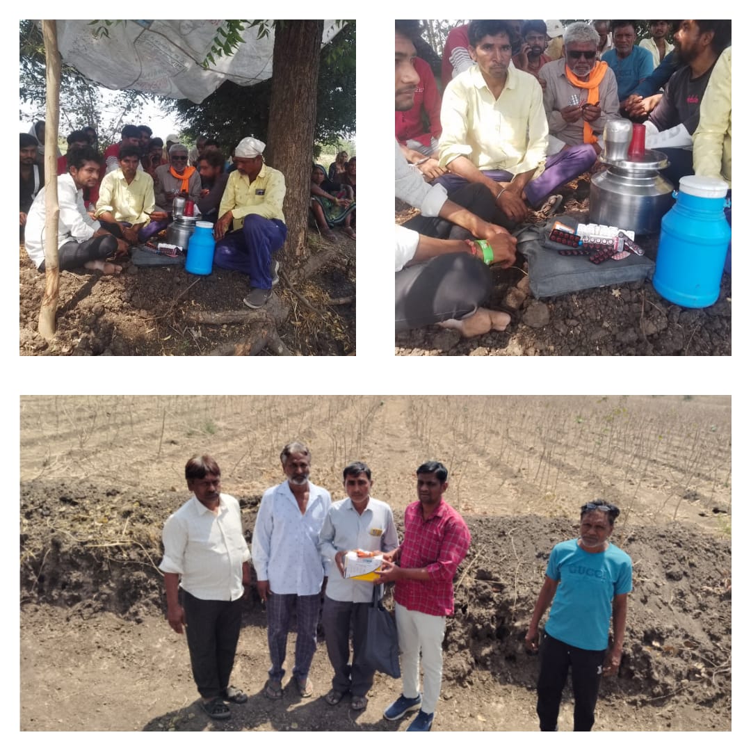 HealthIdsp's tweet photo. આજ રોજ અરવલ્લી જીલ્લામાં હિટ વેવ અંતર્ગત સાવચેતીના ભાગર��પે જિલ્લામાં ચાલતી વિવિધ મનરેગા સાઈટ પર આરોગ્ય કર્મચારીઓ દ્વારા કામદારોને મેડિકલ કીટ અને ORS નું વિતરણ કરવામાં આવ્યું તેમજ હિટ વેવ અંતર્ગત જરૂરી માર્ગદર્શન પૂરું પાડવામાં આવ્યું.
#heatwaveprevention
@CollectorArv https://t.co/x6j773yaMS