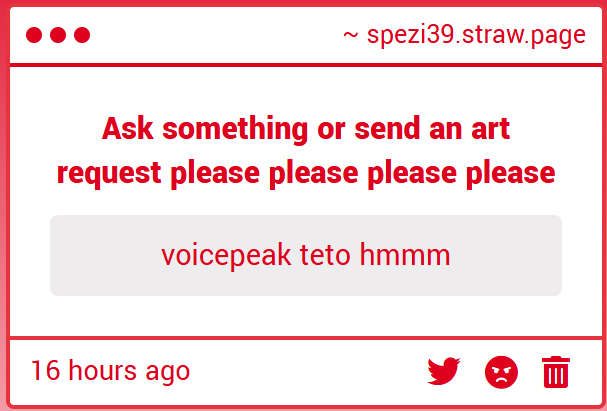 UnawareClefable's tweet photo. Super quick voicepeak teto, I'll polish her design up better later ππ #polymiku #ιι³γγ
Please send me more requests πππ https://t.co/JGmjZSgl2Z
