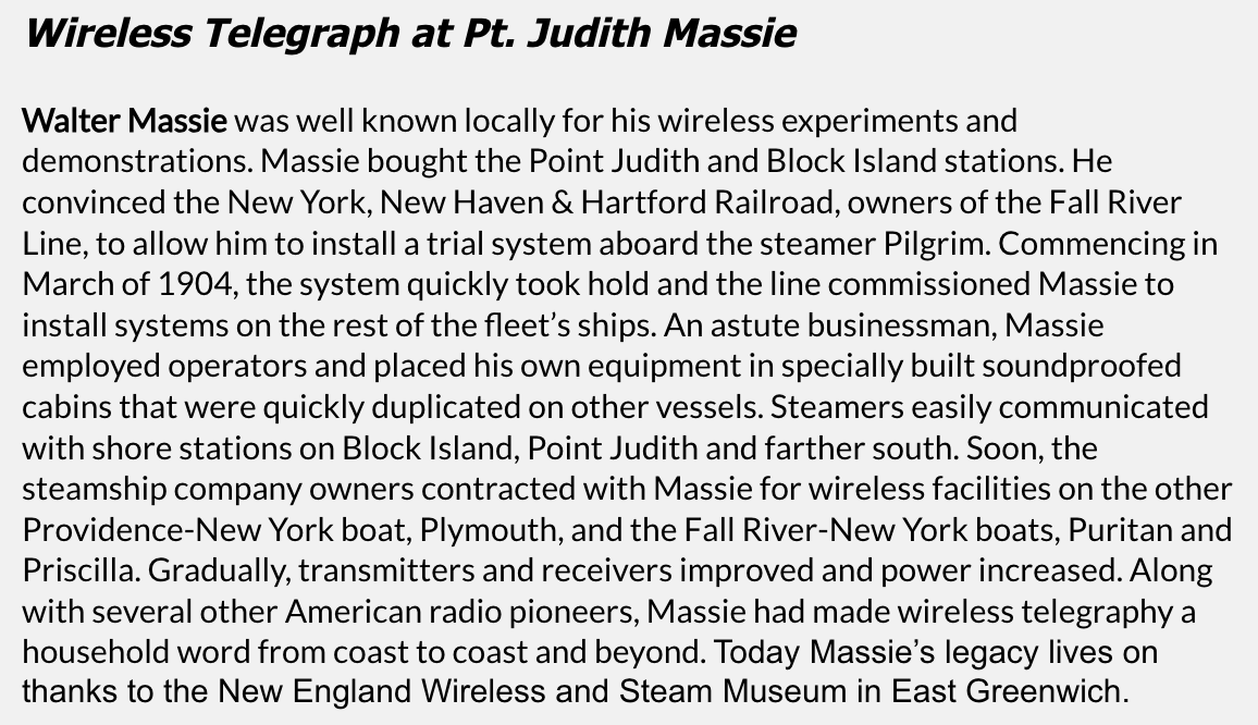 RINewsToday's tweet photo. Did you know?
#PointJudith #wireless #telegraph #RhodeIsland https://t.co/Q37wv5OZfy