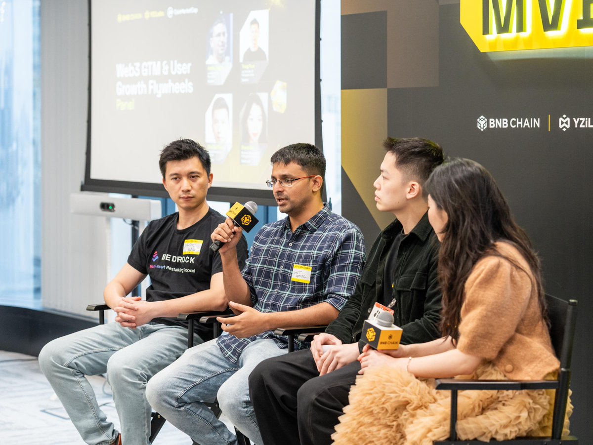 It was a pleasure meeting the <a href="/BNBCHAIN/">BNB Chain</a> team and engaging with key partners across the BNB ecosystem. Looking forward to what’s ahead.

#InsideMVB