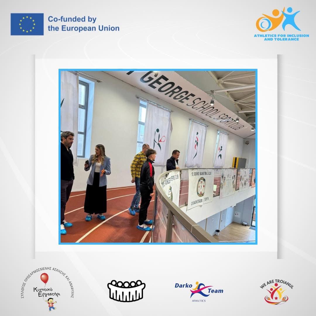 Our first transnational meeting for the “Athletics for Inclusion and Tolerance” project took place in Sofia 🇧🇬! 

Partners from 🇬🇷 🇹🇷 🇷🇴 gathered to plan, connect, and boost inclusion in sports. 💙  #Erasmus #BeActive #AthleticsForAll <a href="/EuSport/">EUSport</a>