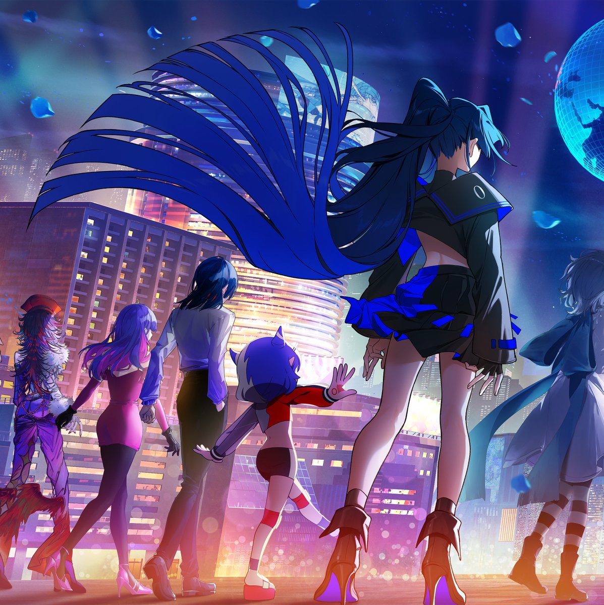 Adoさんの #Adoのベストアドバム 屋外広告にて『うっせぇわ』『過学習