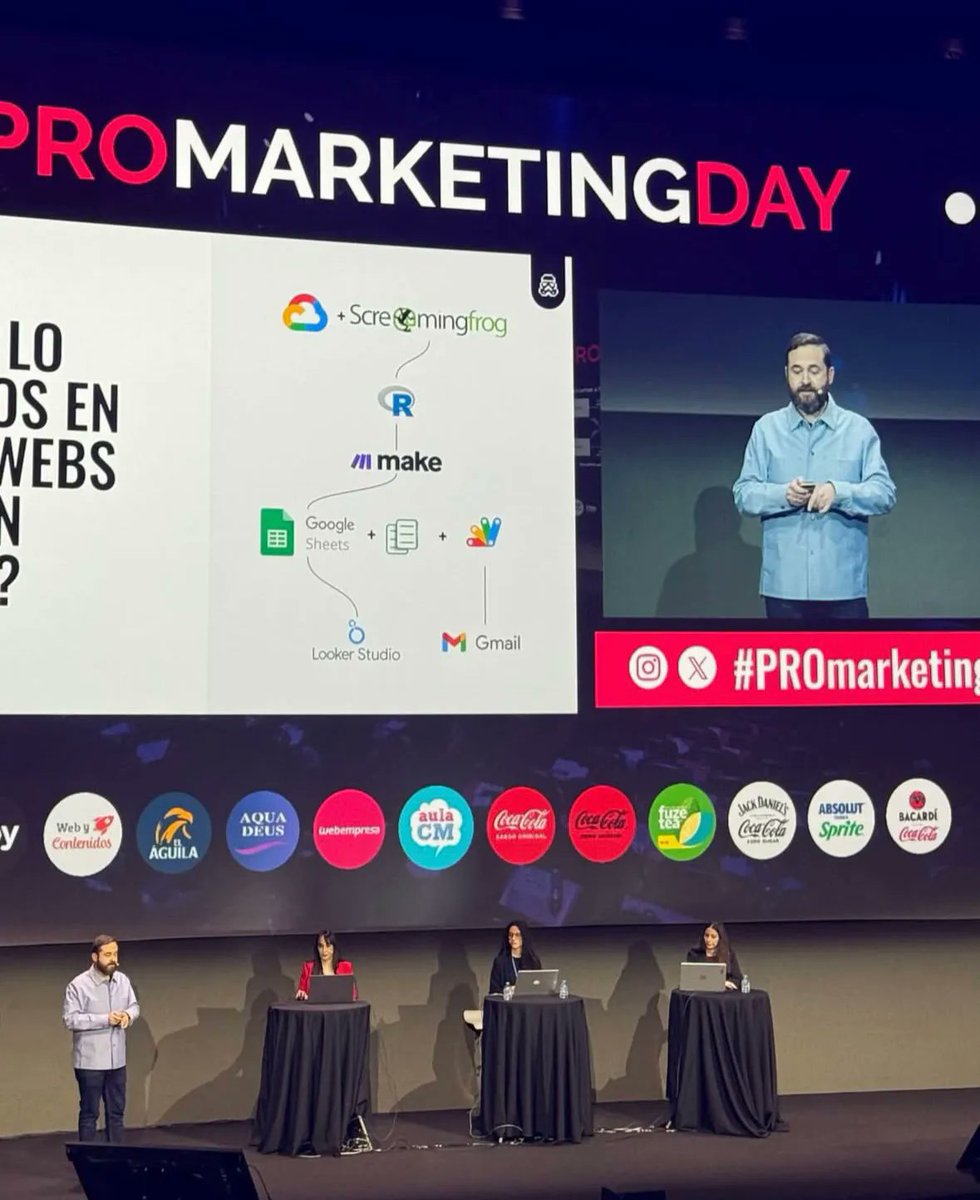 i_republica's tweet photo. Nuestra charla sobre Control Automatizado de Proyectos SEO en el #PROMarketingDay fue un éxito 🔥
Gracias a todos los que asistieron por el interés demostrado y ganas de aprender.
Seguimos compartiendo lo que mejor sabemos hacer. 👇
#SEO #MarketingDigital #InternetRepública https://t.co/hDVf7aCnLS
