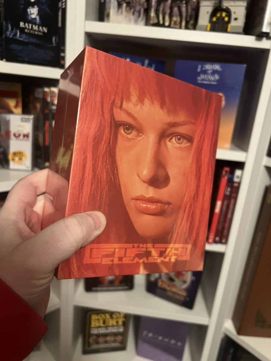 Eightiesmade's tweet photo. Just arrived The Fifth Element Manta Lab One Click box set! Only 600 in the world #physicalmedia #TheFifthElement #mantalab #limited https://t.co/rU6QGKIpCJ