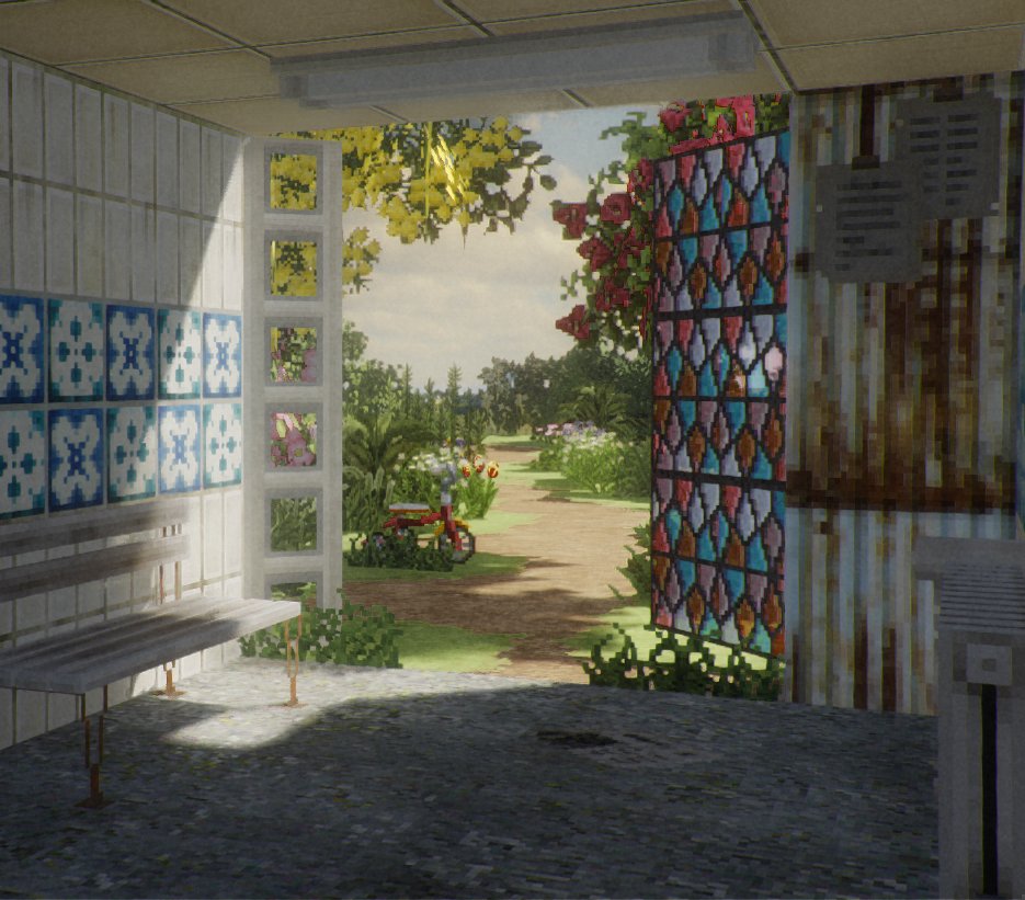 Hat369Top's tweet photo. Interlude

#Minecraft 
#MiniaTuria #路地裏MOD https://t.co/3SMz21hfh7