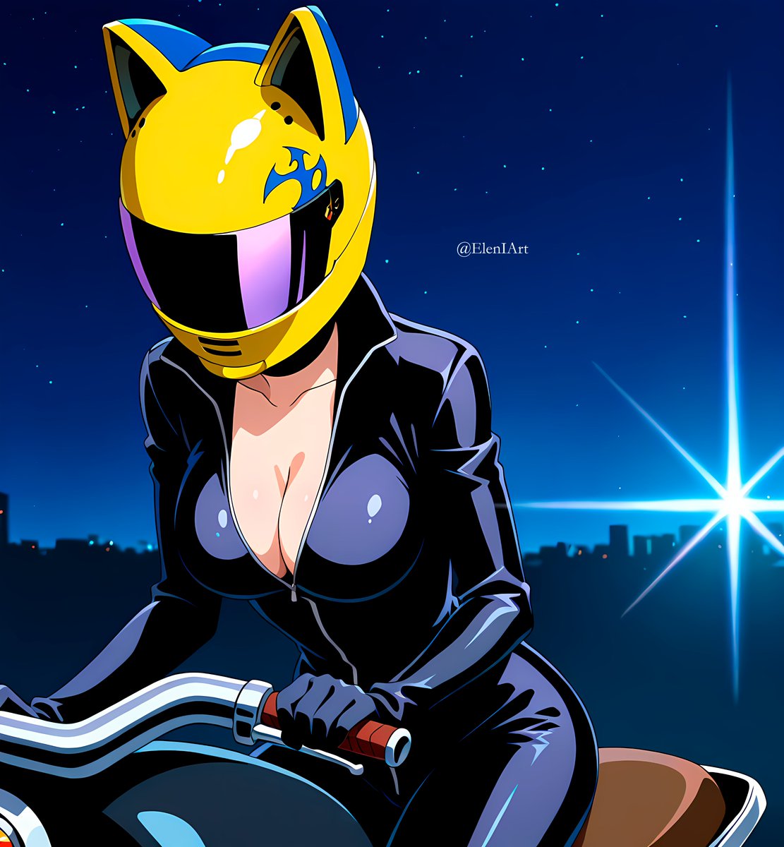 ElenIArtSFW's tweet photo. Midnight stroll

#AIart #AIイラスト #AiGirls #Durarara #Celty #CeltySturluson #セルティ・ストゥルルソン #セルティ #デュラララ https://t.co/8QF8psnuJN