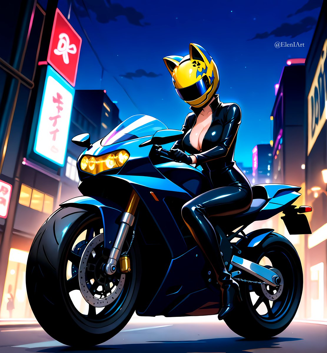 ElenIArtSFW's tweet photo. Midnight stroll

#AIart #AIイラスト #AiGirls #Durarara #Celty #CeltySturluson #セルティ・ストゥルルソン #セルティ #デュラララ https://t.co/8QF8psnuJN