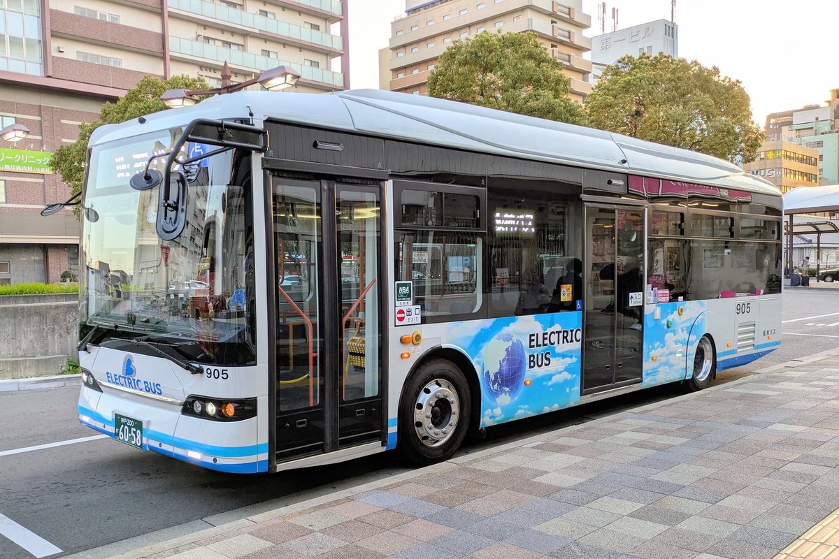 阪神バス 新車 905／尼崎(浜田) 追加導入されたBYD K8 2.0です。同じく