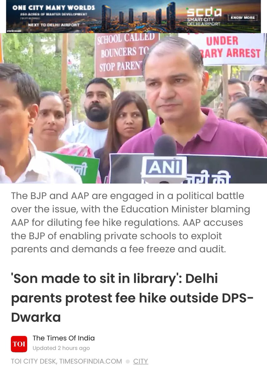 adv_Sandeep77's tweet photo. @Dir_Education @CMODelhi There is uncertainty about how often schools have raised fees significantly without DOE approval. Despite this, corrective actions seem lacking, leaving parents little choice but to accept these high fees. Hoping # ache din# corrective action# https://t.co/WiUVMDUPor