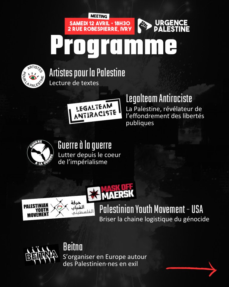 Urgence Palestine tweet media