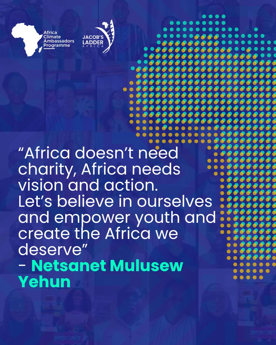 ACAProgramme's tweet photo. A message from our Africa Youth Climate Finance Fellow, Netsanet Mulusew Yejun.

How do we highlight that U.S. foreign aid cuts present an opportunity for African nations?

Watch her insights here: https://t.co/Q0f1lymuRp 

#AYCFF #ClimateFinance #YouthLeadership #ACAP2025

@JacobsLadder_A @TheAfricaCenter @TutuFellows @ClimateActAfric @giz_gmbh @ACAProgramme
@Sellahb @Bilha_Ndirangu @James_I_Mwangi
@ClimateWed @AfricanYouthFdn @TuzindukeYouthG @WorldBankKenya @KeTreasury @moneyacademyKE
 @macirearibot @r_razafiarivony @elbethel_alemaw @tenge_valentine @monica_mhina @A_Farole @HowardMwesigwa @inkoskaz @paschmaria_ @diolutobe @frankenfk