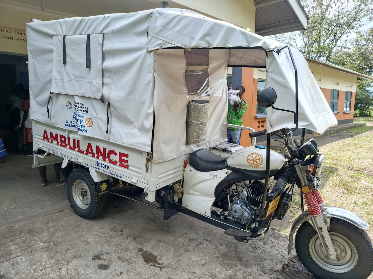 BWAMBALE ARAFAT (@arafatbwambalem) on Twitter photo <a href="/GlpcUg/">Great Lakes Peace Center</a> in partnership with the Winchester Rotary UK launched Project Emergency Ambulance 4 Pregnant Mothers 2 address healthcare access, particularly for expectant mothers in remote areas By providing affordable, accessible transportation to health facilities.
<a href="/GileadSciences/">Gilead Sciences</a> <a href="/GlpcUg/">Great Lakes Peace Center</a> in partnership with the Winchester Rotary UK launched Project Emergency Ambulance 4 Pregnant Mothers 2 address healthcare access, particularly for expectant mothers in remote areas By providing affordable, accessible transportation to health facilities.
<a href="/GileadSciences/">Gilead Sciences</a>