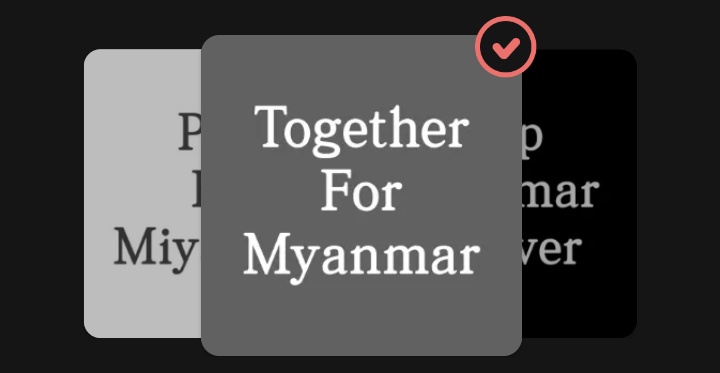 STRIIZE's tweet photo. BRIIZE! Let's help our Myanmar friends on choeaedol!
#StanWithValue Your participation can help Myanmar.
Ranking 1 #TogetherForMyanmar
🗓 7~10/4 (KST)
🗳 1 VOTE/ACCOUNTS/DAY
🔗 https://t.co/U1Iehro2cG
Two days left, let's use all the accounts that we have! Thankyou!
#RIIZE #라이즈
@RIIZE_official
cc. @kpopidol_en
-mintu🌬