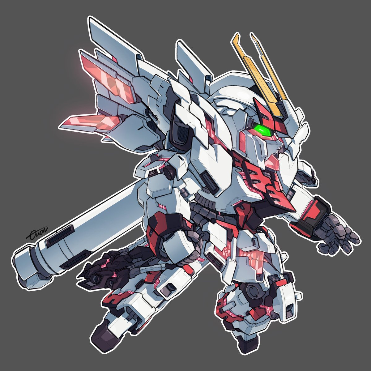 건담 시리즈의 주인공과 라이벌 기체를 믹스하는 작업을 하고 있습니다🫠
 #PortfolioDay