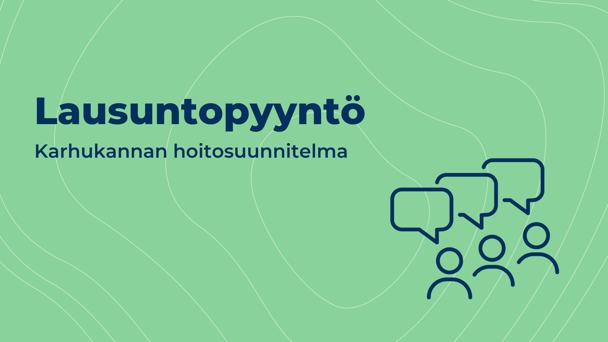 mmm_fi's tweet photo. Luonnos Suomen karhukannan päivitetyksi hoitosuunnitelmaksi on lähetetty lausunnoille. Suunnitelmassa kansalaisten tarpeet pyritään sovittamaan yhteen karhukannan suojelun kanssa.

Lue koko tiedote: https://t.co/gQJVjoMHLx

#suurpedot #karhu https://t.co/9PRXRQsFPP