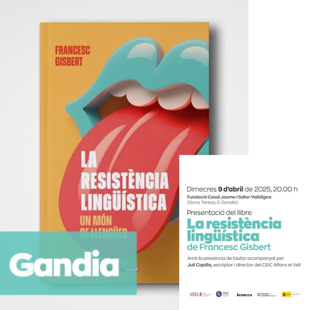 CompanyStas's tweet photo. #9abril25
7hV
✓"Les ferides del món" de @vicentuso a Vila-real/teatreTagoba
✓"És naufragi" de @magdasimo a VLC/llibreria FanSet

8hV "La resistència lingüística" de @FrancescGisber1
a Gandia/casal Jaume I 

2/4 de 9hN @Naina #Trapella a VLC/@16_Toneladas https://t.co/SlCDdaTTSl
