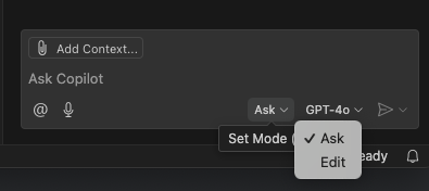 nasenmann's tweet photo. @github "[…] we’re rolling out Agent Mode with MCP support to all VS Code users." — Is there an organizational policy that needs to be enabled in order to use the feature via an business/enterprise account? Still waiting. 🥲 //cc @mariorod1 https://t.co/8Tmaw8fI0e