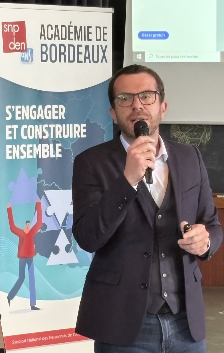 Au programme de la matinée :

✅ Intervention de François Albaret sur le gestion du temps des personnels de direction

✅ intervention de Damien Dubreuil sur l’intelligence artificielle en quelques mots.