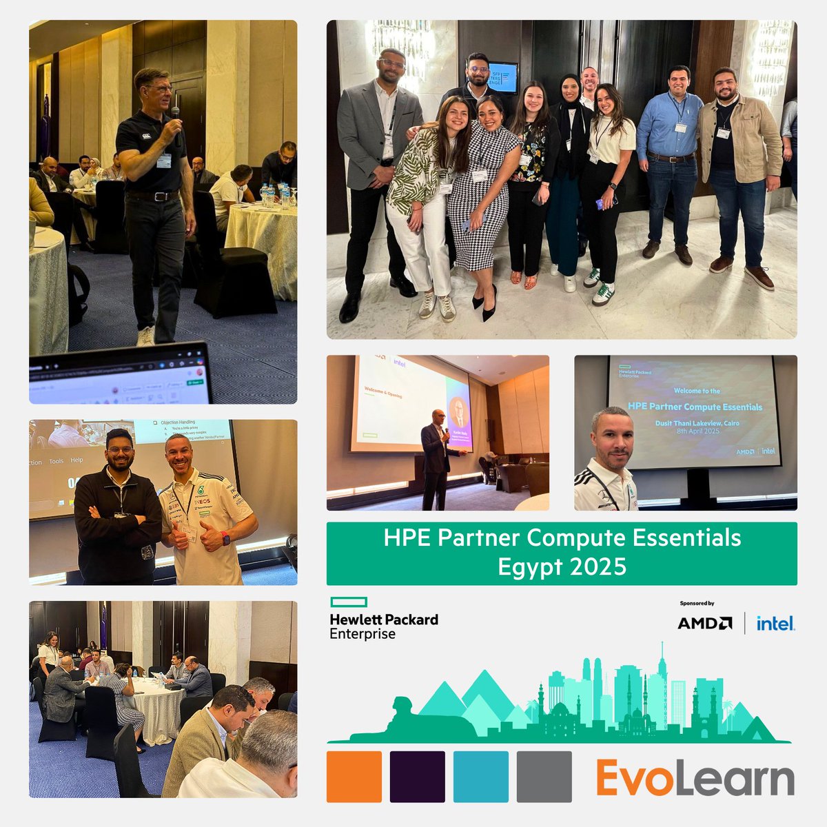 EvoLearn_'s tweet photo. @HPE @HPE_News @HPE_Compute @HPE_Services @intel @AMD 

#HPE #ComputeEssentials #HPEGen12 #AIinEgypt #ChannelPartners #TechLeadership #EvoLearn #PartnerEnablement #HPEEgypt #UKIMEA https://t.co/Q1nBGD7fnx