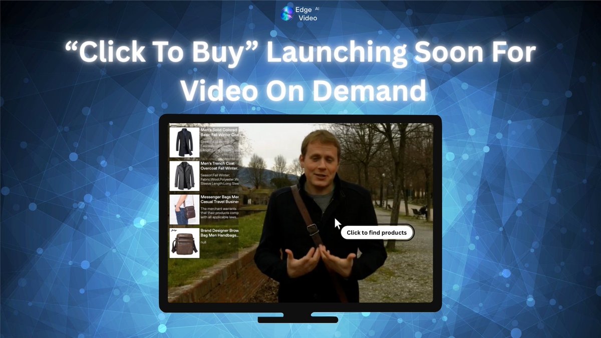 One question we’ve been asked over and over: "Shoppable TV? Great… But does it work for Video On Demand too?" 

Well, YES! 🎉 We’re excited to announce that the test version of our Click-to-Buy feature for VOD is working well - and it will change the game.💡

How it works? You
