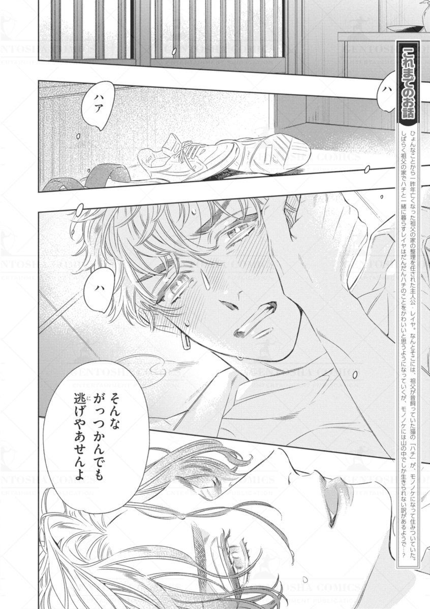 ‧˚꒰꒰ 本日発売🖤リンクス5月号 ꒱꒱˚.

✍┈ 本文紹介 ┈✍
 #大槻ミゥ 先生
『じいさんの猫』

 闇の存在👻を目の当たりにしたレイヤ。
 その恐怖心をまぎらわすため
 ハチの身体に溺れようとするが…❓🐈💓

#商業BL 