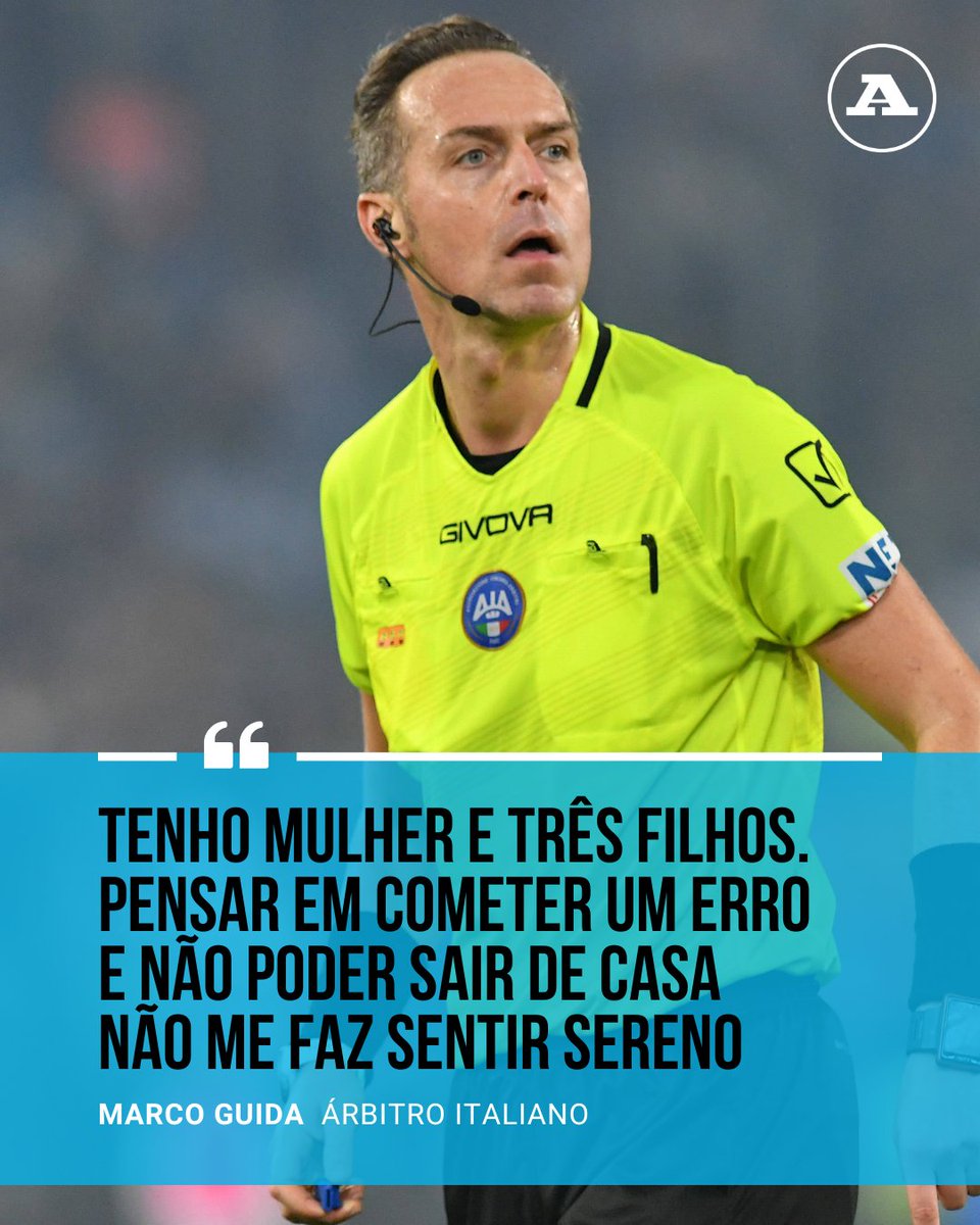 abolapt's tweet photo. O árbitro internacional Marco Guida confessou que optou por não apitar jogos do Nápoles. 🇮🇹🔵
🗣️ «Eu vivo na cidade de Nápoles e na província. Pensar em cometer um erro na atribuição de um penalti e não poder sair de casa não me faz sentir sereno».
#Napoli #MarcoGuida https://t.co/0zXHJAwKjL