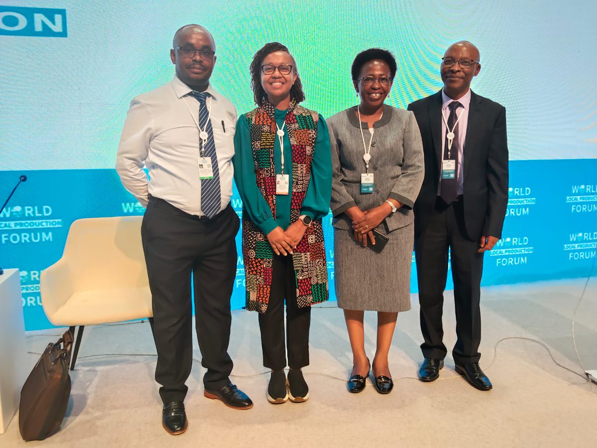 BioVaxInstitute's tweet photo. On Day 3 of the 3rd World Local Production Forum (#WLPF): Enhancing Access to Medicines and Other Health Technologies, @BioVaxInstitute officials joined other representatives from the Ministry of Health (@MOH_Kenya ), the African Vaccine Manufacturing Initiative (@AVMIAfrica ), and AUDA-@NEPAD_Agency in reaffirming Kenya’s dedication to building strong local manufacturing systems. The delegation actively engaged in discussions aimed at promoting sustainable production of health technologies across Africa. Their presence underscored the importance of regional collaboration and innovation in ensuring timely and equitable access to essential medicines and health products.
#WLPF2025 #LocalManufacturing #HealthTechAfrica #AccessToMedicines #KenyaBioVax #MOHKenya #AVMI #AUDANEPAD #BiotechAfrica #VaccineManufacturing #GlobalHealth #MadeInAfrica #PharmaInnovation #StrongerHealthSystems