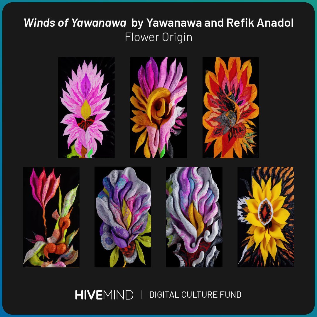 Mdiac_'s tweet photo. gm

A selection of the @HivemindCap Digital Culture Fund Winds of Yawanawa by @refikanadol https://t.co/fxAykFnQjm