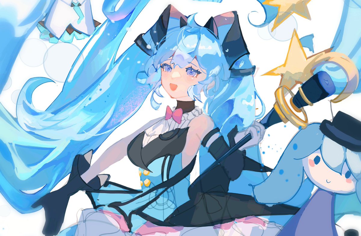 kawadomaji's tweet photo. Hello! #PortfolioDay im kawadomaji and i love all things cute 🩵 https://t.co/LEva9RKaD3