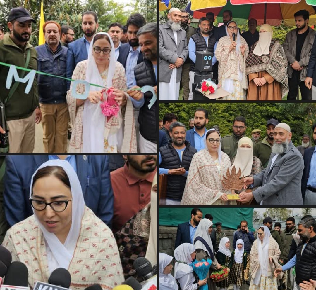 drdarakhshan's tweet image. Inaugurated a New #ScienceLaboratory at famed #RPSchool in Nagbal Ganderbal. It is great to see our children taking keen interest in Science and Technology. Modiji led govt implemented NEP has paved ways for holistic development of our kids. Nourishing scientific temper in our…