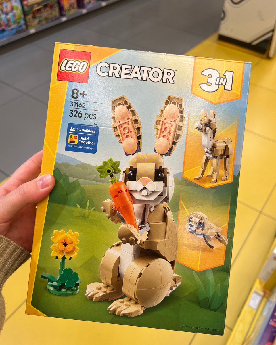 midsummer_place's tweet photo. Easter is right around the corner! 🐰🌸 While chocolate eggs are always a treat, why not switch things up with a #LEGO set from Midsummer Place? 🧩✨ 

#EasterFun #LEGOAtMidsummer #SpringSurprises https://t.co/gTF49YFS0U