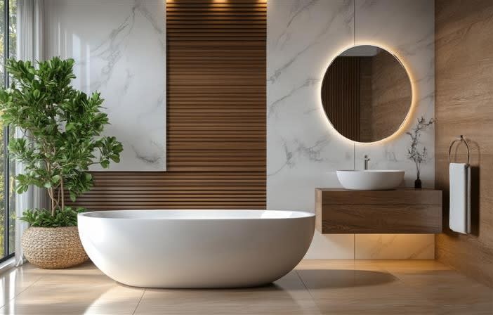 FPA_SouthFLA's tweet image. Lighting does more than just brighten a space. The right lighting can completely transform your bathroom.  
Ready to elevate your space? Let’s talk lighting.  

#DaisySmartSpace  #LightingMatters #InteriorInspo #SmartLiving