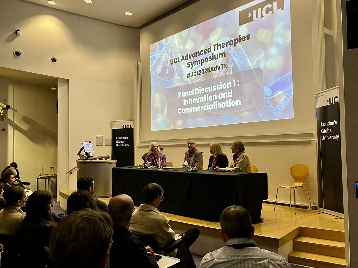 UCL Translational Research Office (@ucltro) on Twitter photo How do we turn groundbreaking research into real-world treatments for patients? What are the challenges and opportunities? Dr Anne Lane, CEO of <a href="/UCL_Business/">UCL Business Ltd</a>, chairing an inspiring panel at #UCL2025AdvTx with our academics, industry partners, investors, and the audience. How do we turn groundbreaking research into real-world treatments for patients? What are the challenges and opportunities? Dr Anne Lane, CEO of <a href="/UCL_Business/">UCL Business Ltd</a>, chairing an inspiring panel at #UCL2025AdvTx with our academics, industry partners, investors, and the audience.
