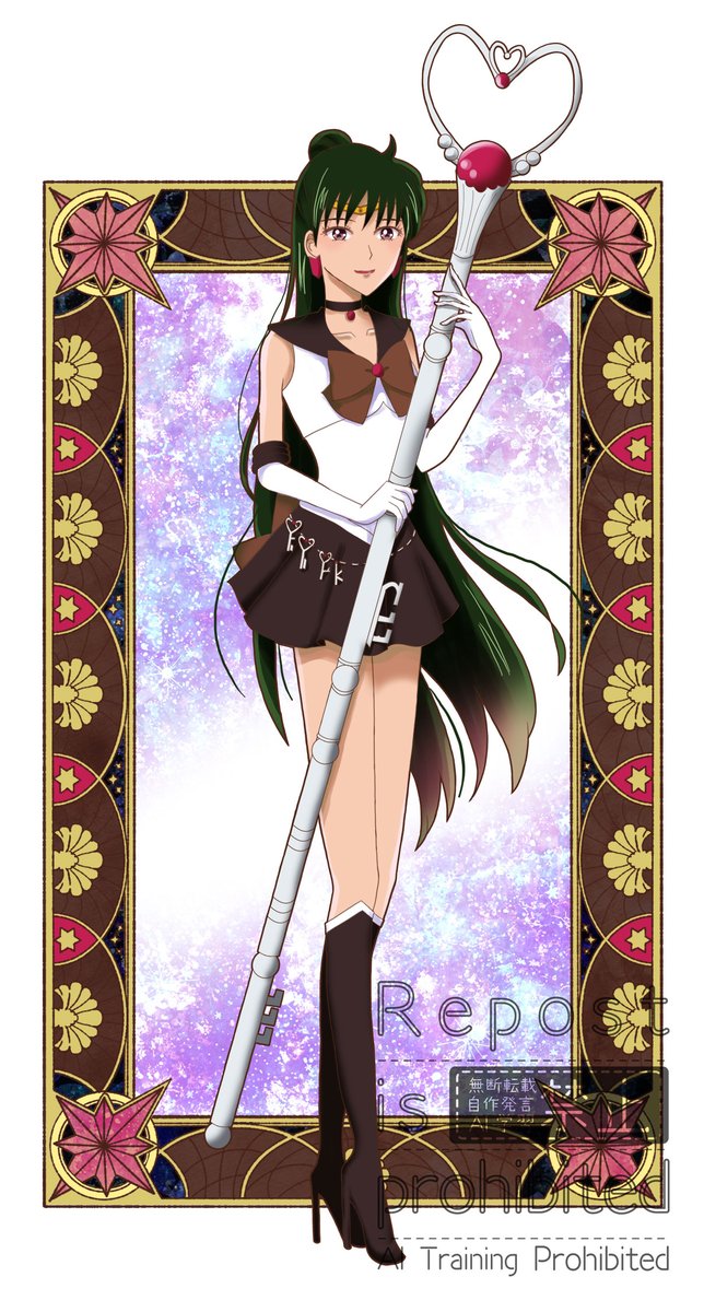 otpi21's tweet photo. セーラープルート　Sailor Pluto https://t.co/v274wOsLvA